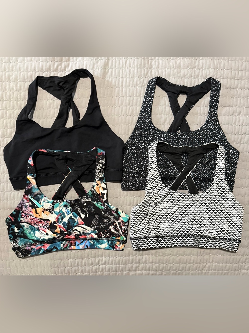 Lululemon Time To Sweat Bra (LOT OF 4)